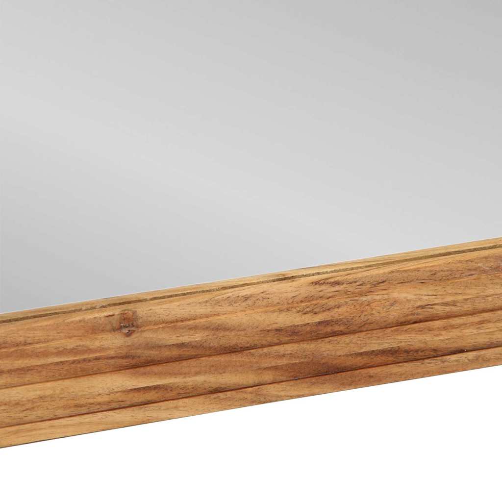 Koupelnové Zrcadlo Nástěnný Se Zrcadlem Hnědá 70 X 50 X 2.5 Cm