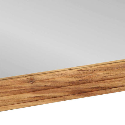 Koupelnové Zrcadlo Nástěnný Se Zrcadlem Hnědá 70 X 50 X 2.5 Cm
