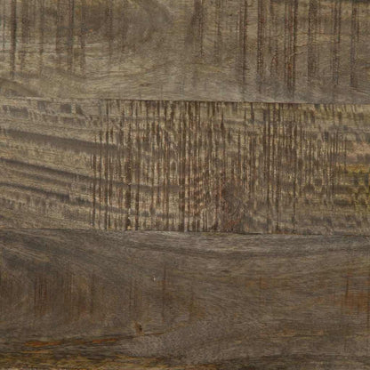 Tv Skříňka Černá 80 X 33 X 46 Cm Masivní Mangovníkové Dřevo