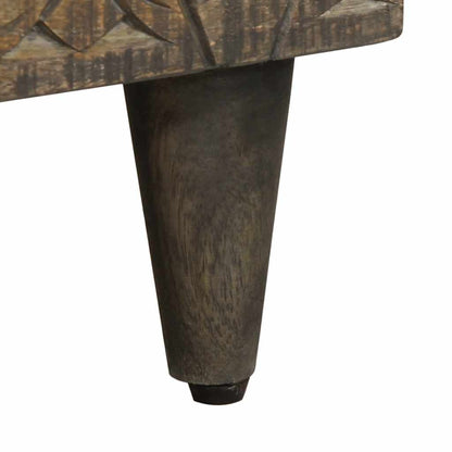 Příborník 40X33X75 Cm Masivní Mangovníkové Dřevo