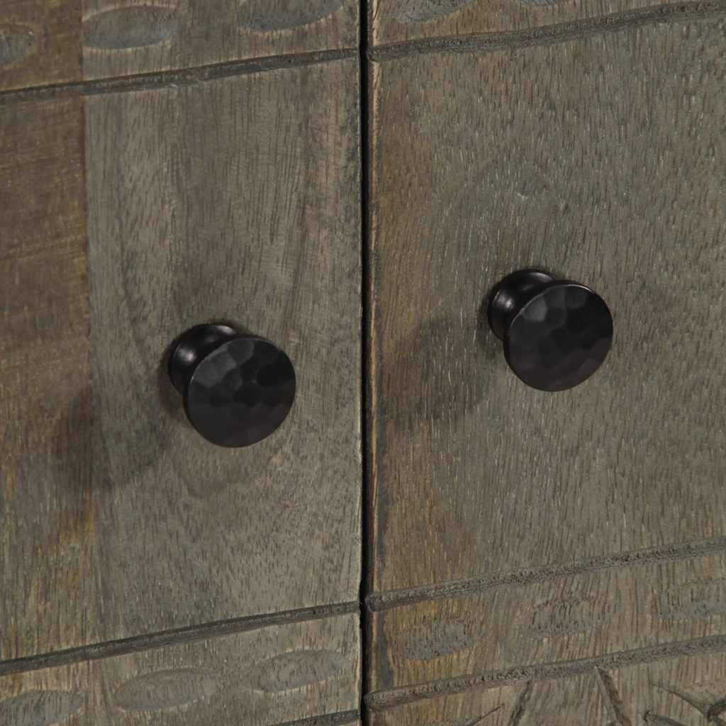 Příborník 60 X 33 X 75 Cm Masivní Mangovníkové Dřevo