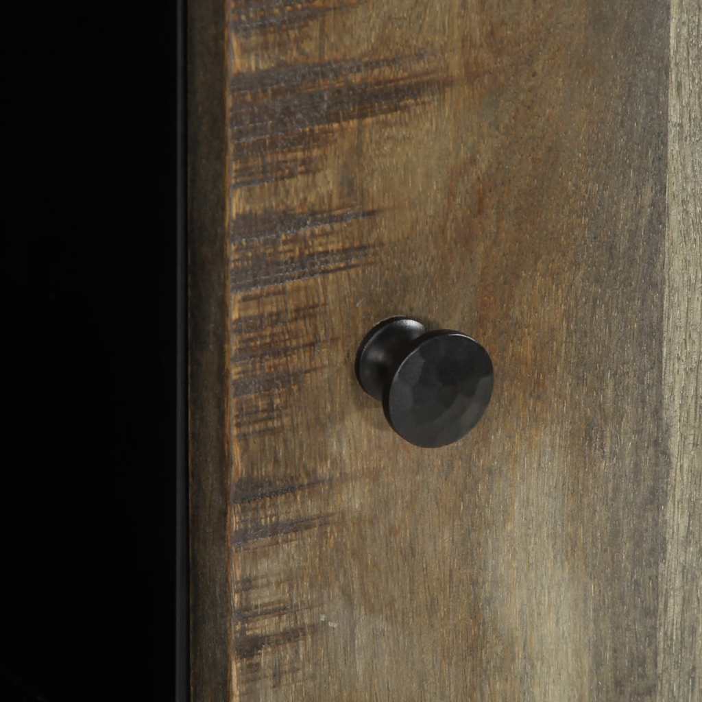 Příborník 90X33X75 Cm Masivní Mangovníkové Dřevo