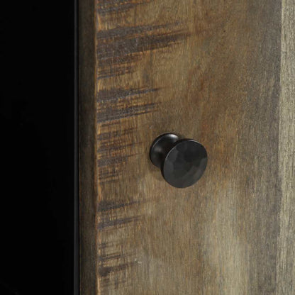 Příborník 90X33X75 Cm Masivní Mangovníkové Dřevo