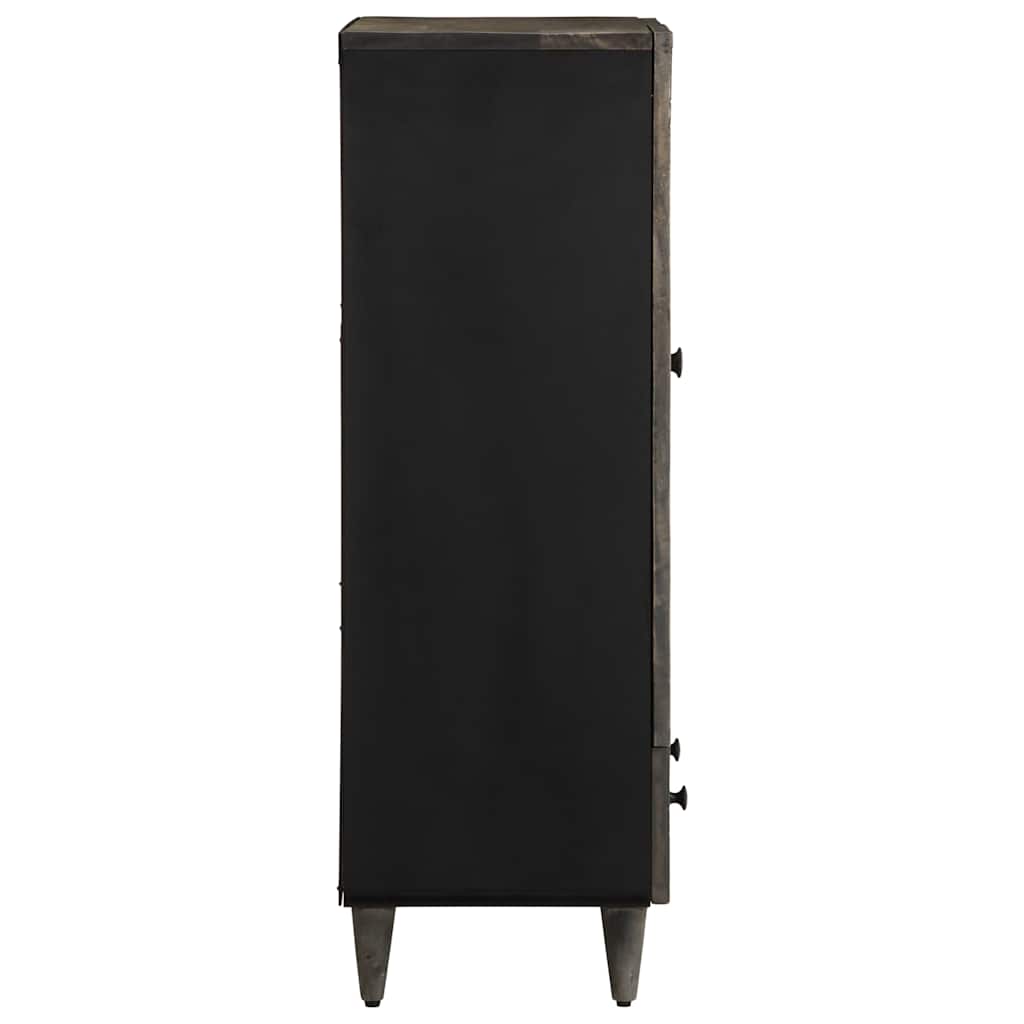 Skříň Highboard 60X33X110 Cm Masivní Mangovníkové Dřevo