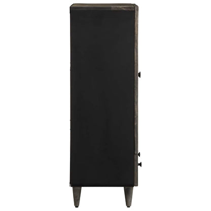 Skříň Highboard 60X33X110 Cm Masivní Mangovníkové Dřevo