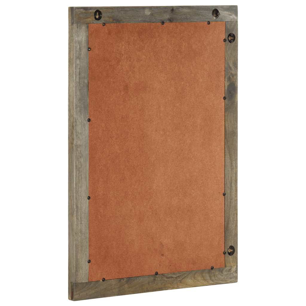 Koupelnové Zrcadlo 50X2,5X70 Cm Masivní Mangovníkové Dřevo