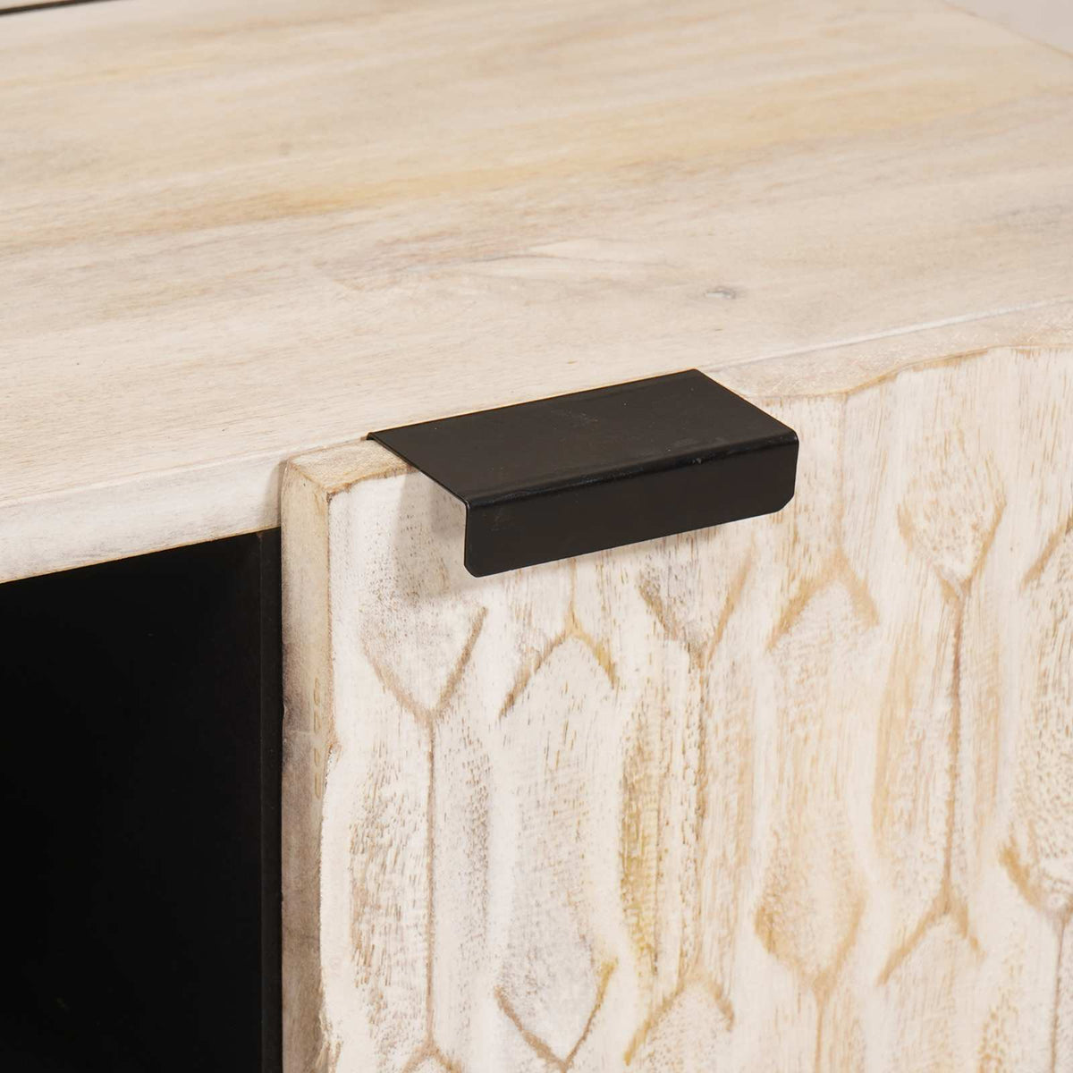 Televizní Skříň S Úložištěm Bílá Omyvatelná Povrchová Úprava