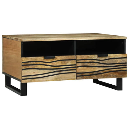 Konferenční Stolek 80 X 54 X 40 Cm Kompozitní Dřevo