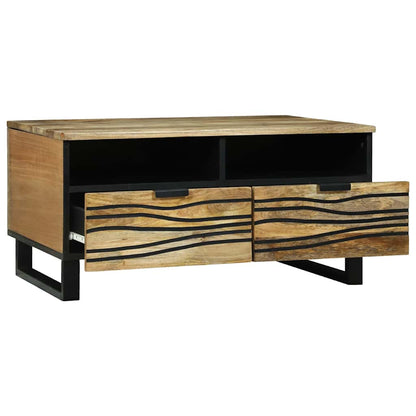 Konferenční Stolek 80 X 54 X 40 Cm Kompozitní Dřevo