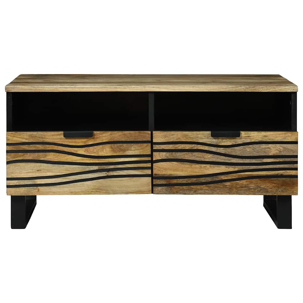 Konferenční Stolek 80 X 54 X 40 Cm Kompozitní Dřevo
