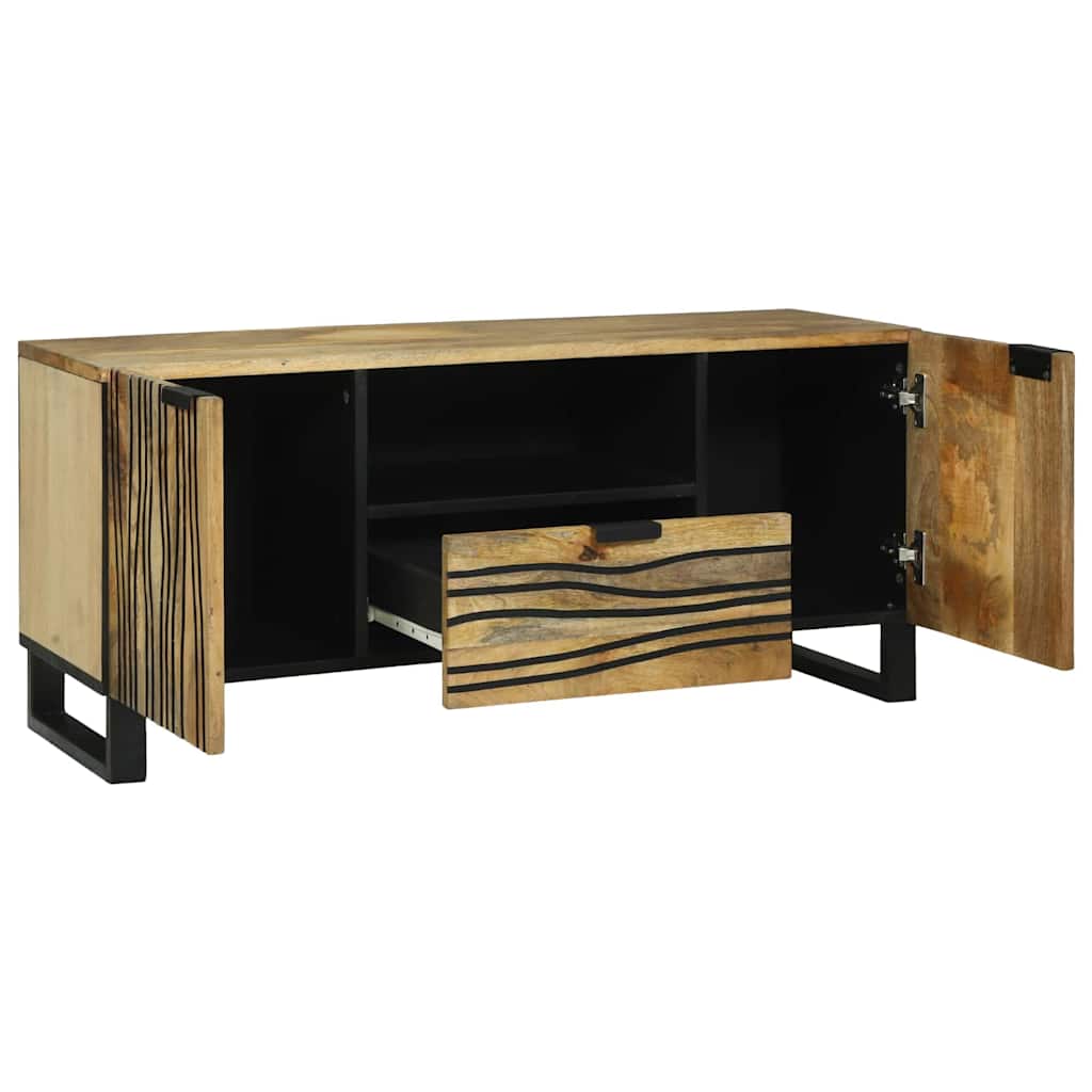 Tv Jednotky 105 X 33 X 46 Cm Hnědá Kompozitní Dřevo