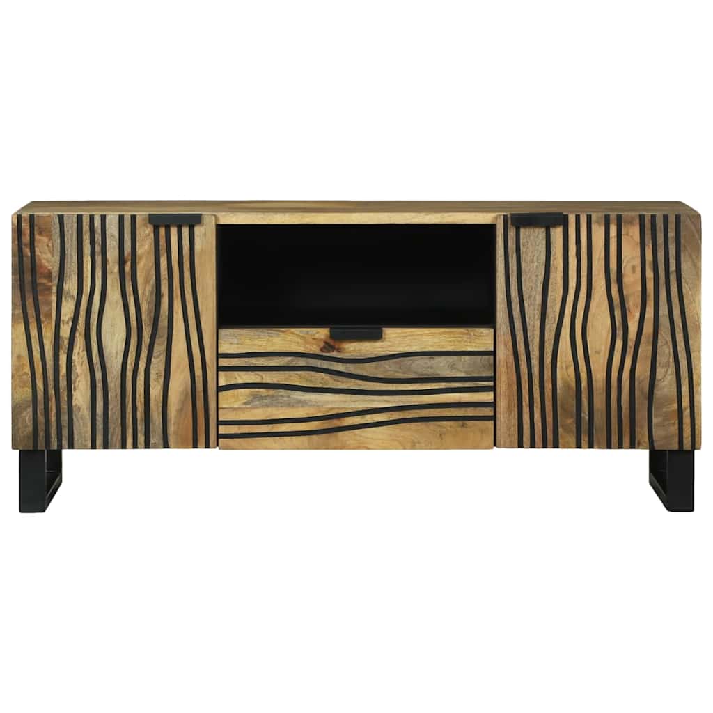 Tv Jednotky 105 X 33 X 46 Cm Hnědá Kompozitní Dřevo