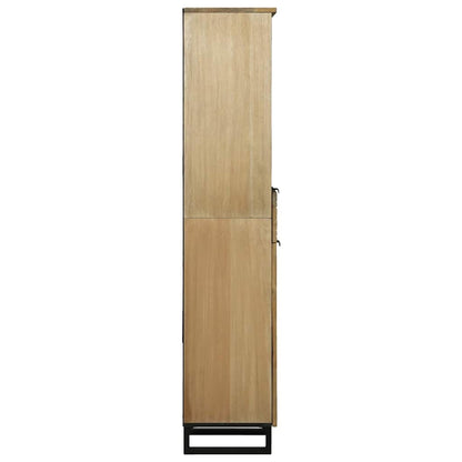 Koupelnová Skříň 38 X 33 X 160 Cm Kompozitní Dřevo