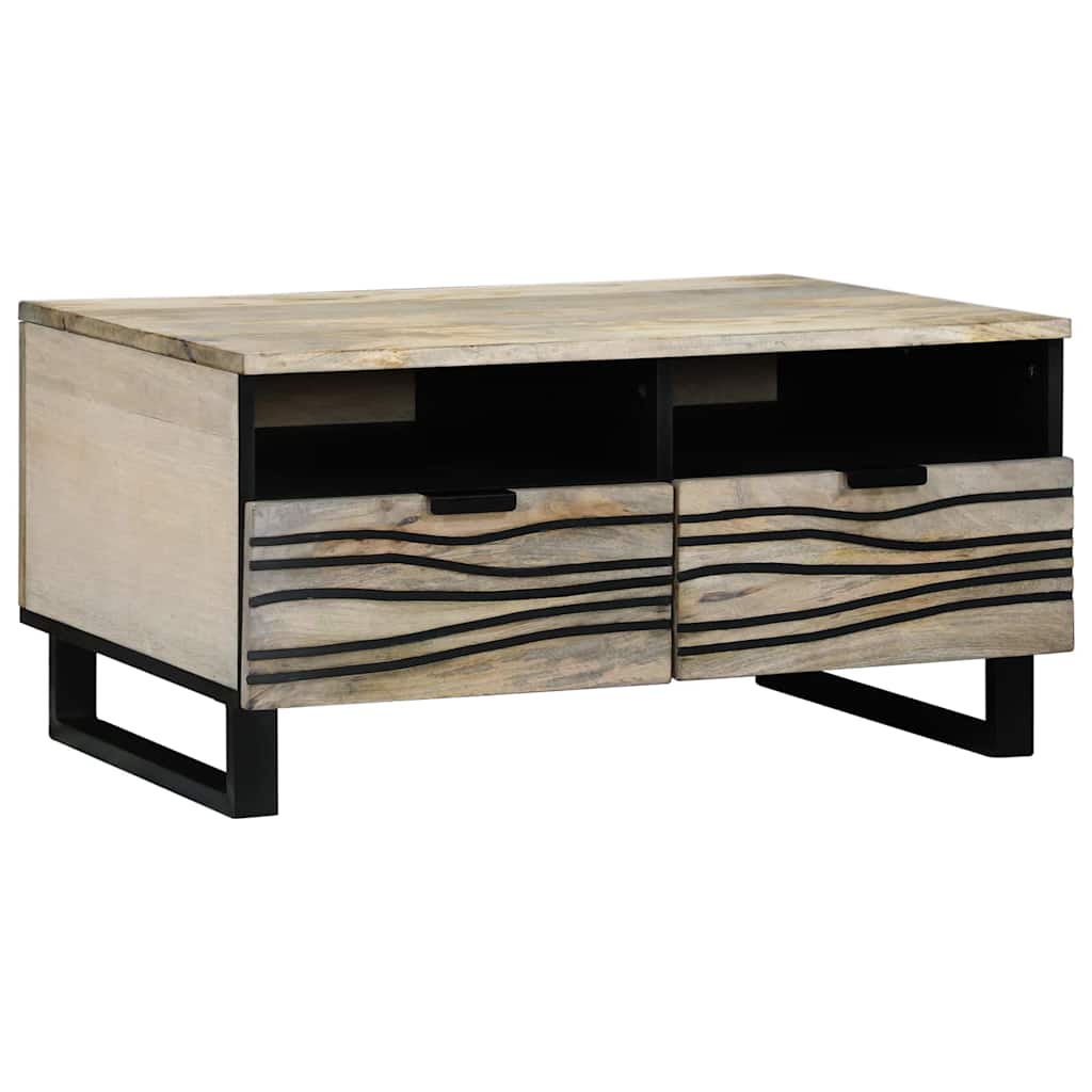 Konferenční Stolek 80 X 54 X 40 Cm Kompozitní Dřevo