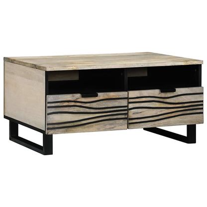 Konferenční Stolek 80 X 54 X 40 Cm Kompozitní Dřevo
