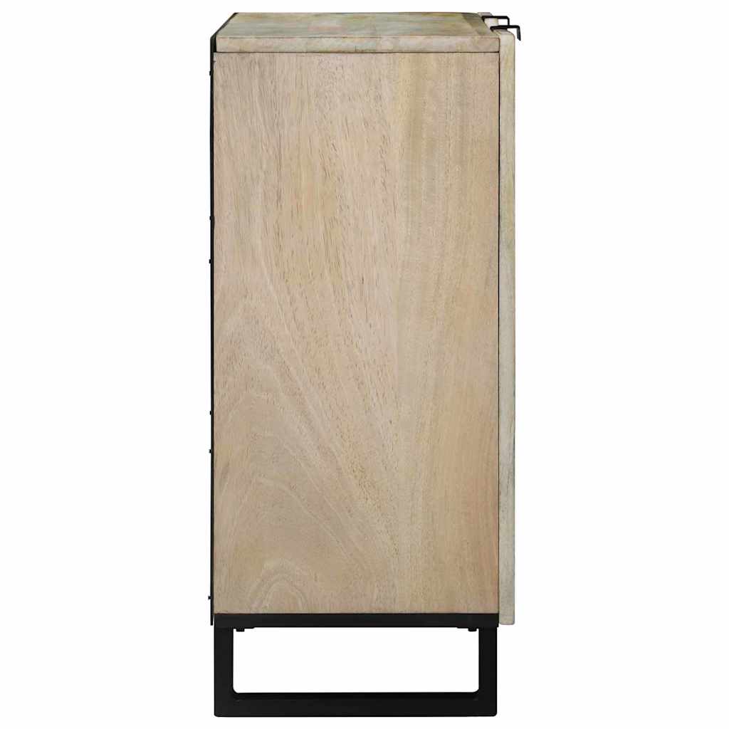 Komoda 90 X 33 X 75 Cm Masivní Mangovníkové Dřevo
