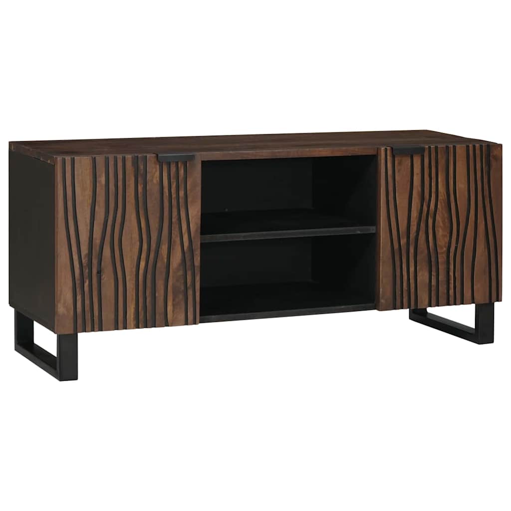 Tv Jednotky 105 X 33 X 46 Cm Hnědá Kompozitní Dřevo