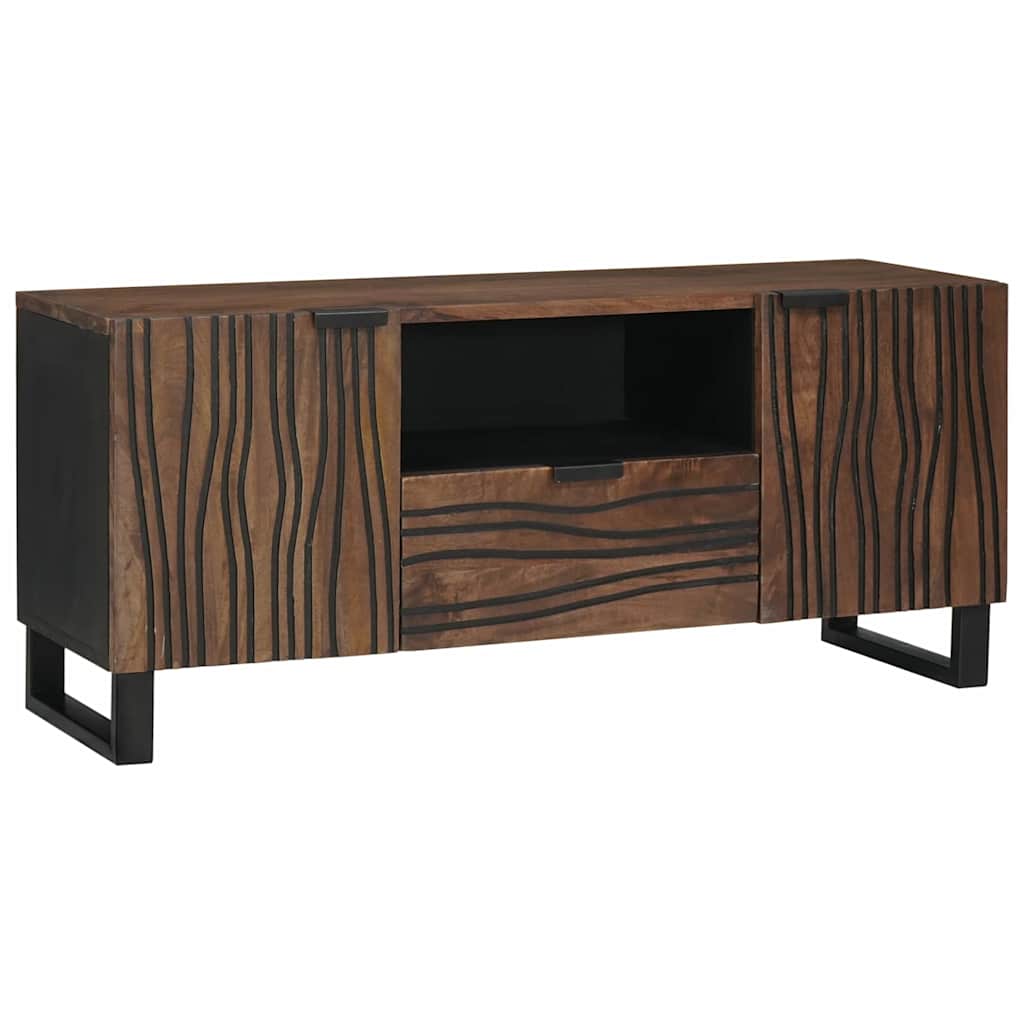 Tv Jednotky 105 X 33 X 46 Cm Hnědá Kompozitní Dřevo