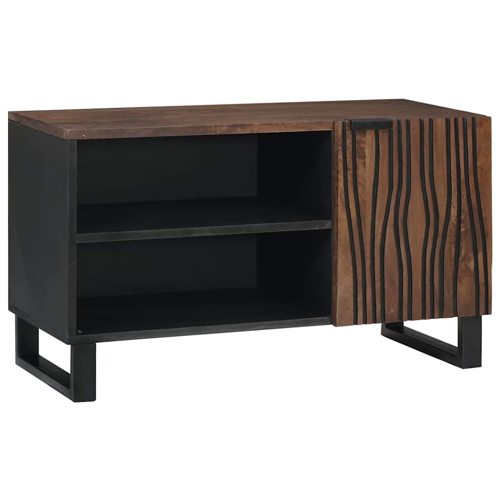 Tv Jednotky 80 X 33 X 46 Cm Hnědá Kompozitní Dřevo