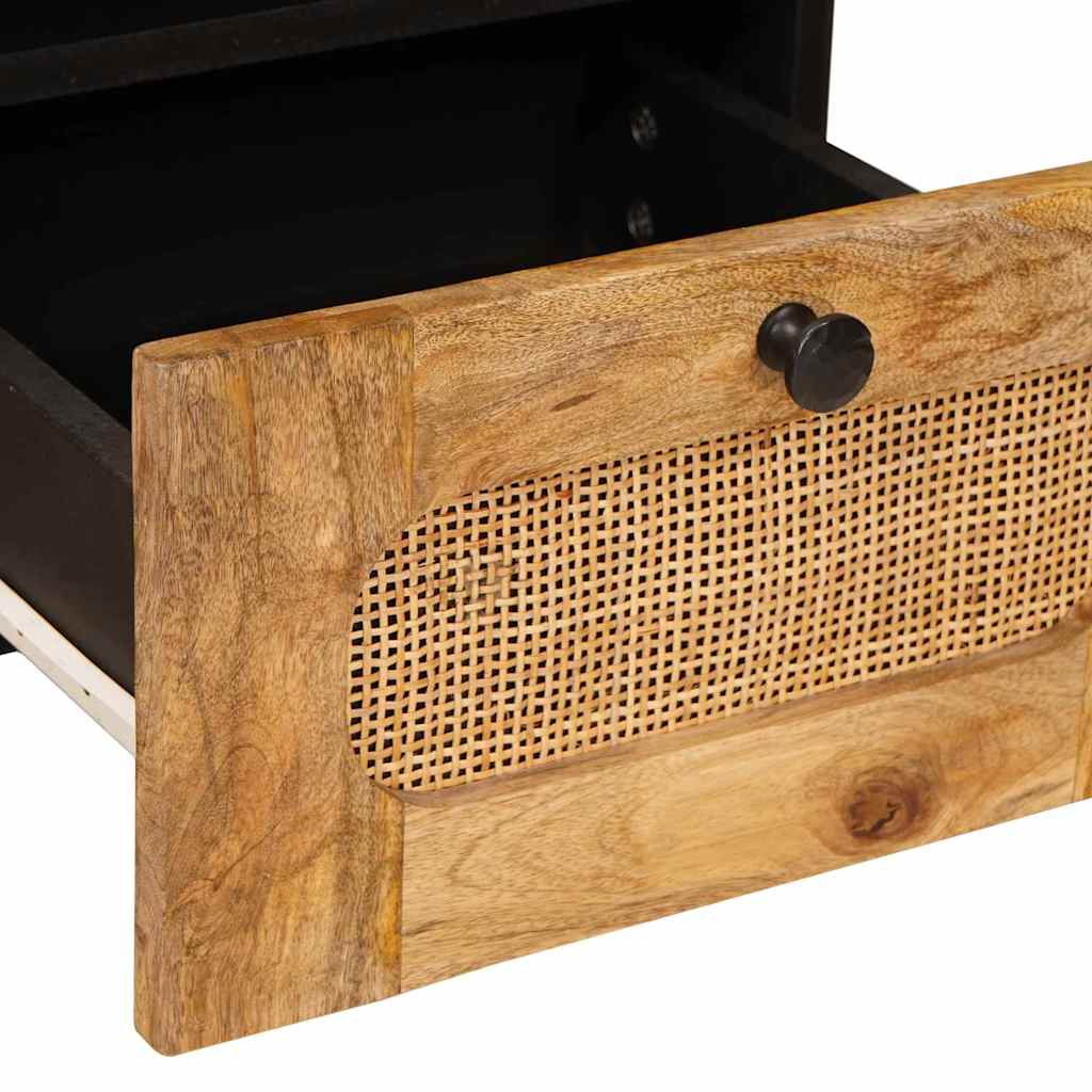 Televizní Skříň Hnědá 70 X 33 X 46 Cm Masivní Mangové Dřevo