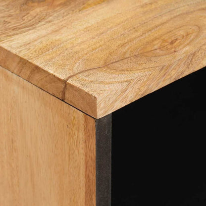 Noční Skříňka Přírodní 50 X 33 X 62 Cm Masivní Mangové Dřevo