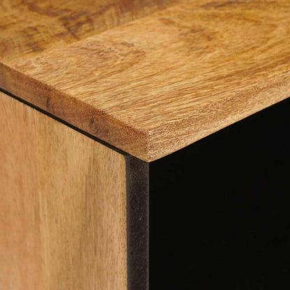 Televizní Skříň Hnědá 100 X 33 X 46 Cm Masivní Mangové Dřevo