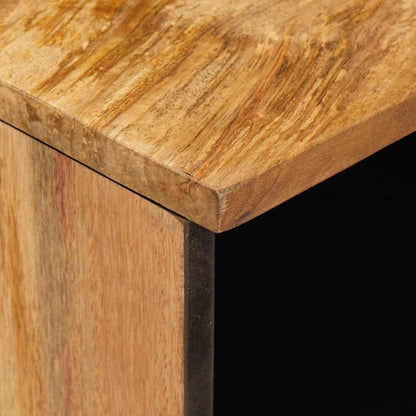 Televizní Skříň Hnědá 100 X 33 X 46 Cm Masivní Mangové Dřevo