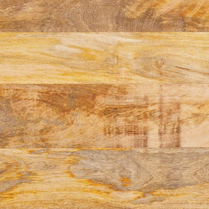 Vysoký Bufet Hnědá 90 X 33 X 75 Cm Masivní Mangové Dřevo