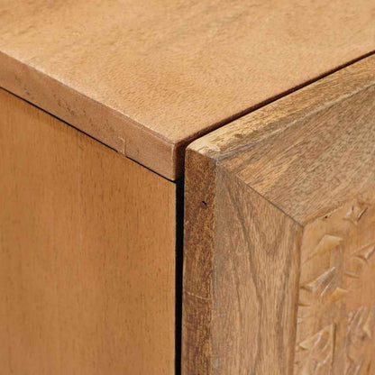 Tv Jednotky Světle Hnědá 105 X 33 X 46 Cm Masivní Mangové Dřevo