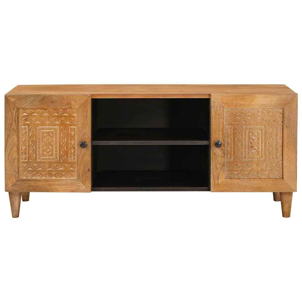 Tv Jednotky Světle Hnědá 105 X 33 X 46 Cm Masivní Mangové Dřevo