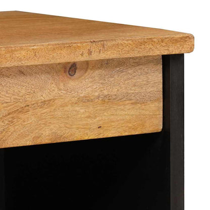 Servírovací Skříň 60 X 33 X 75 Cm Masivní Mangové Dřevo