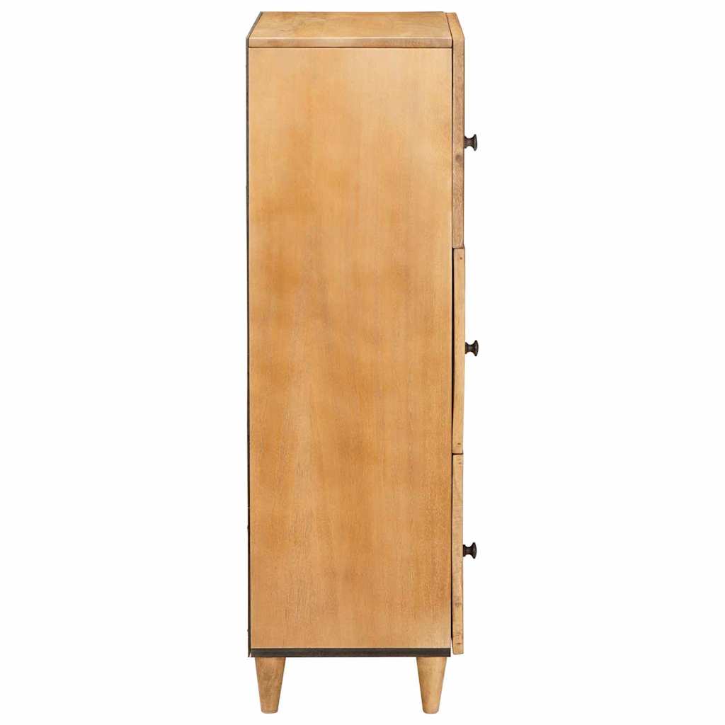 Vysoký Bufet Světle Hnědá 40 X 33 X 110 Cm