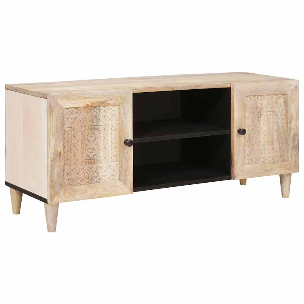Tv Jednotky Světle Hnědá 105 X 33 X 46 Cm Masivní Mangové Dřevo