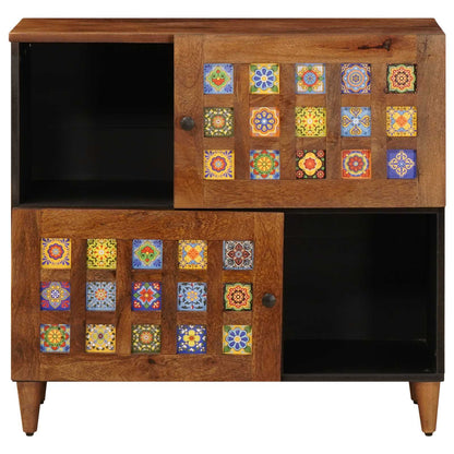 Servírovací Skříň S Úložištěm 80 X 33 X 75 Cm