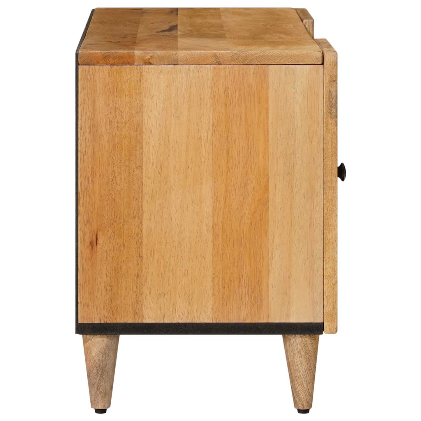Televizní Skříň Přírodní 105 X 33 X 46 Cm Masivní Mangové Dřevo
