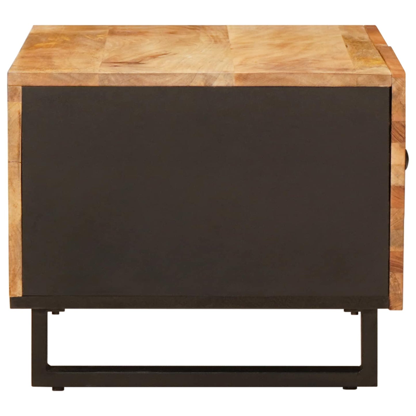 Konferenční Stolek Hnědá 80 X 50 X 40 Cm Masivní Mangové Dřevo