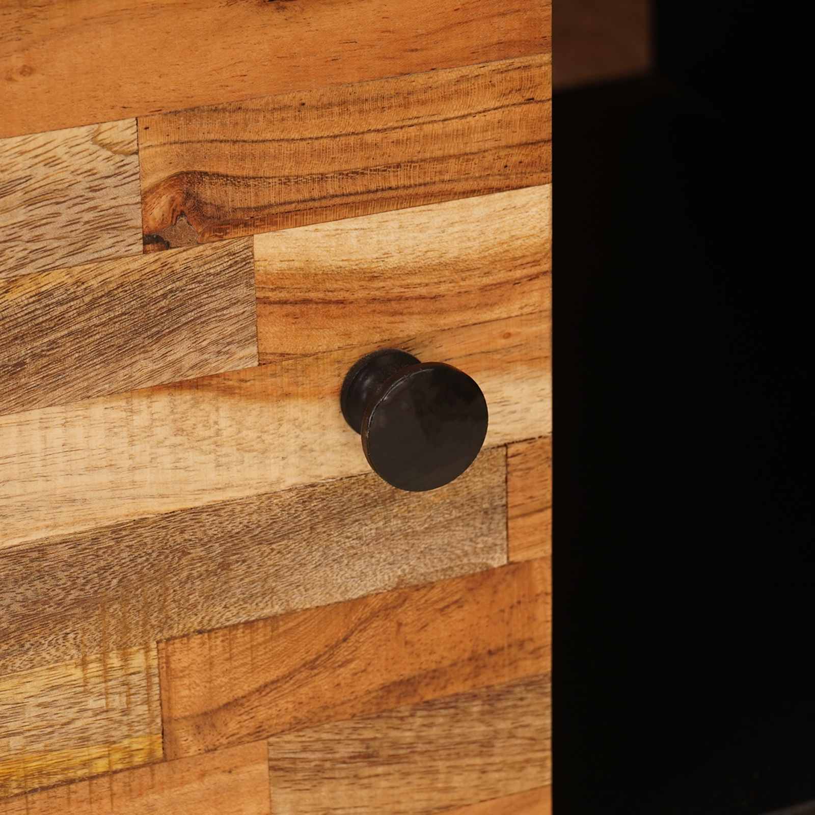 Konferenční Stolek Hnědá 100 X 54 X 40 Cm Masivní Mangové Dřevo