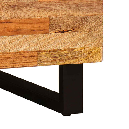 Konferenční Stolek Hnědá 100 X 54 X 40 Cm Masivní Mangové Dřevo