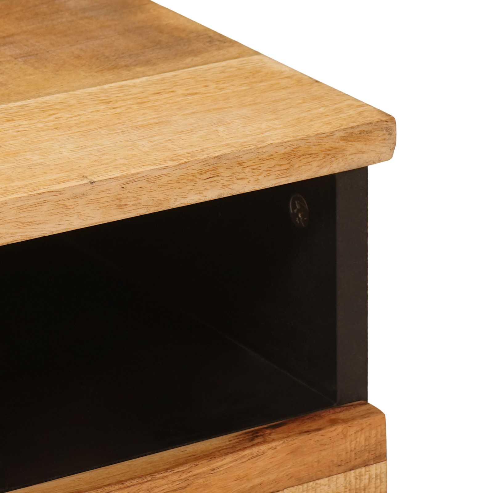 Konferenční Stolek Hnědá 80 X 54 X 40 Cm Masivní Mangové Dřevo