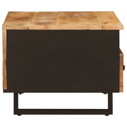 Konferenční Stolek Hnědá 80 X 54 X 40 Cm Masivní Mangové Dřevo