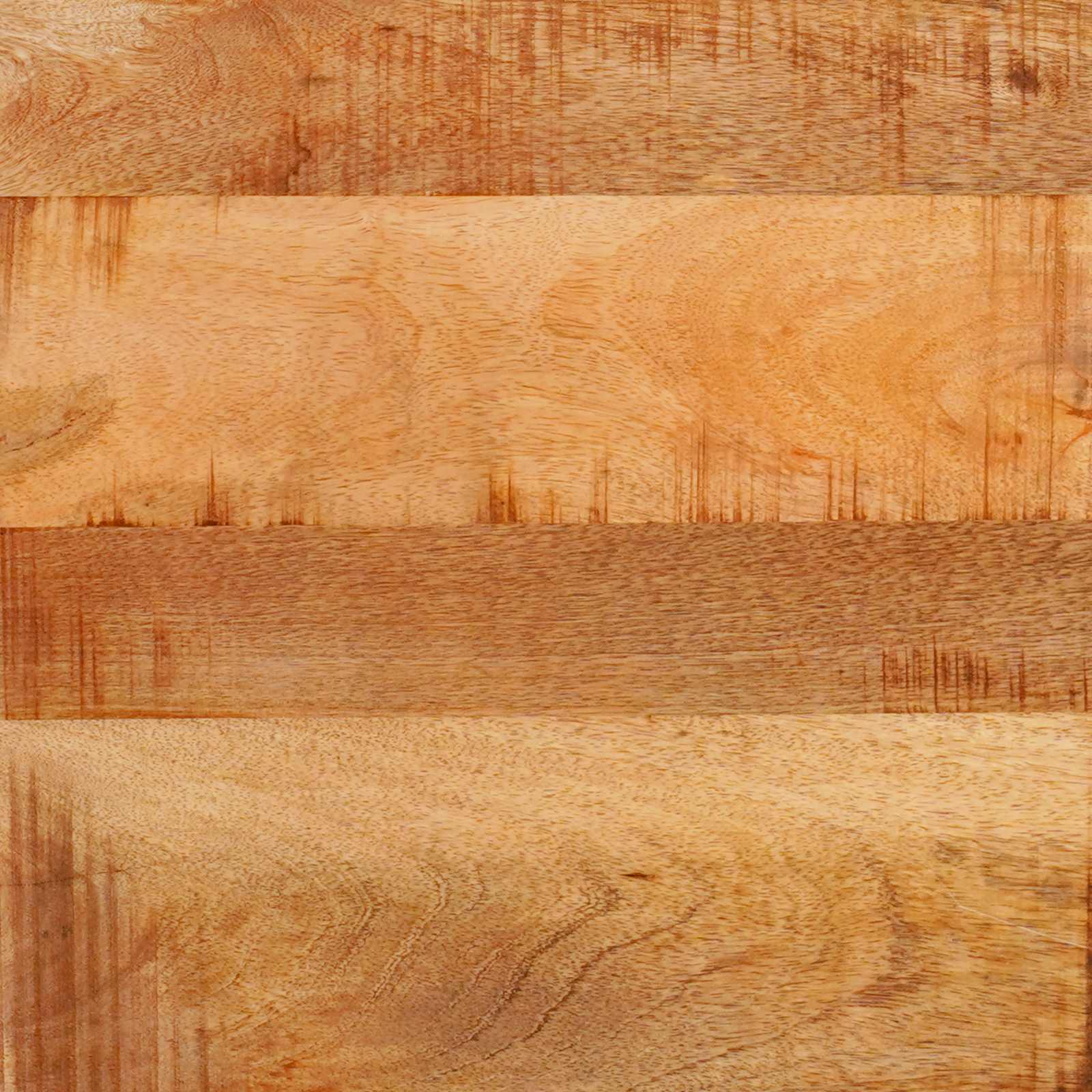 Boční Skříňka Hnědá 60 X 33 X 75 Cm Masivní Mangové Dřevo