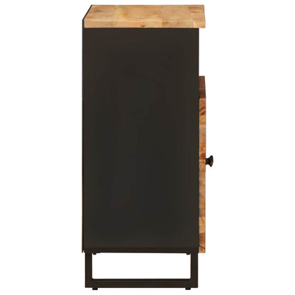 Boční Skříňka Hnědá 60 X 33 X 75 Cm Masivní Mangové Dřevo