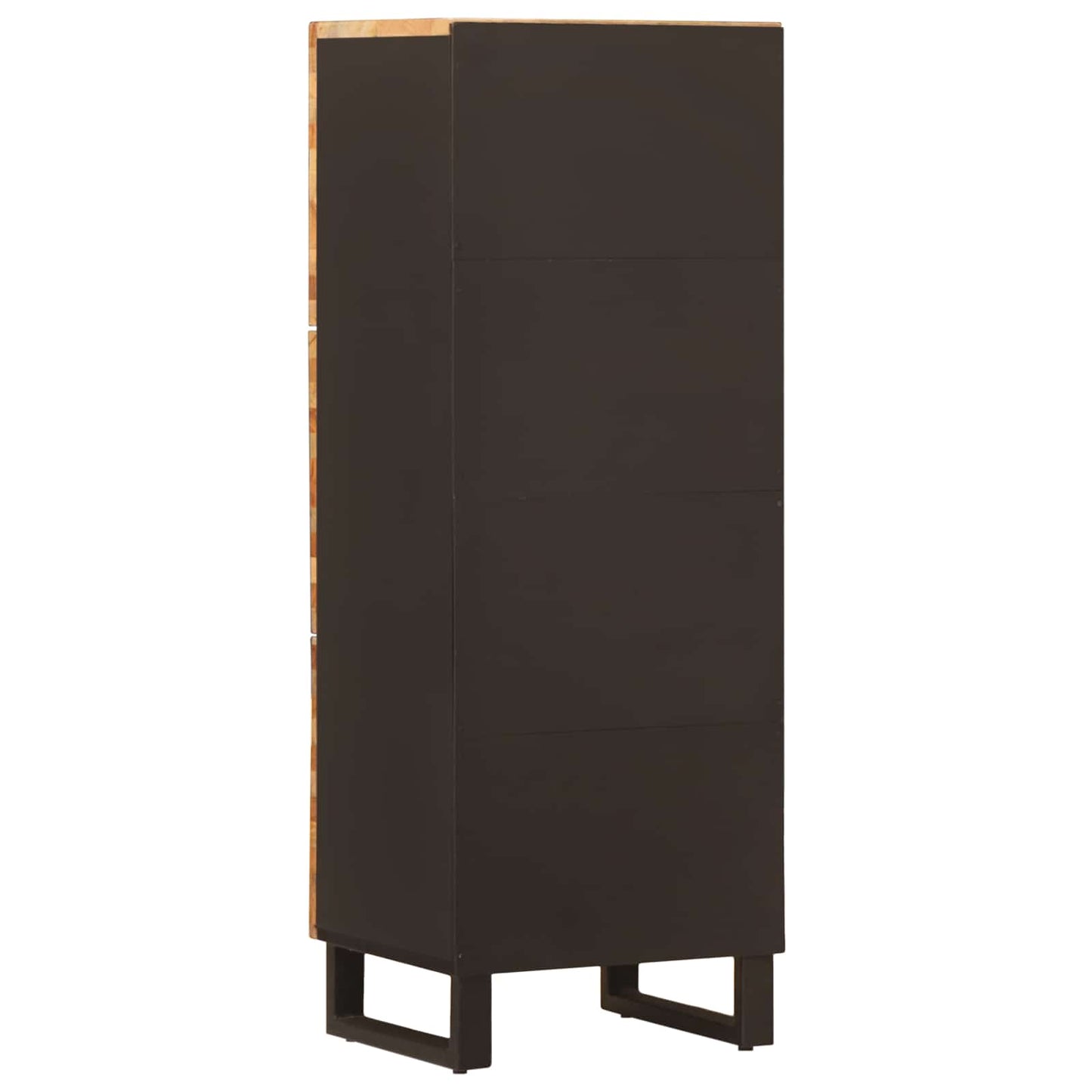 Úložný Vysoký Stůl Hnědá 40 X 33 X 110 Cm Masivní Mangové Dřevo