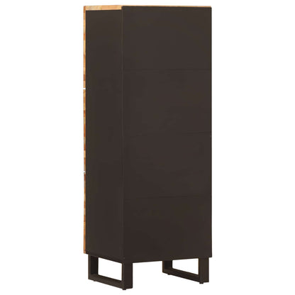 Úložný Vysoký Stůl Hnědá 40 X 33 X 110 Cm Masivní Mangové Dřevo