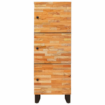 Úložný Vysoký Stůl Hnědá 40 X 33 X 110 Cm Masivní Mangové Dřevo