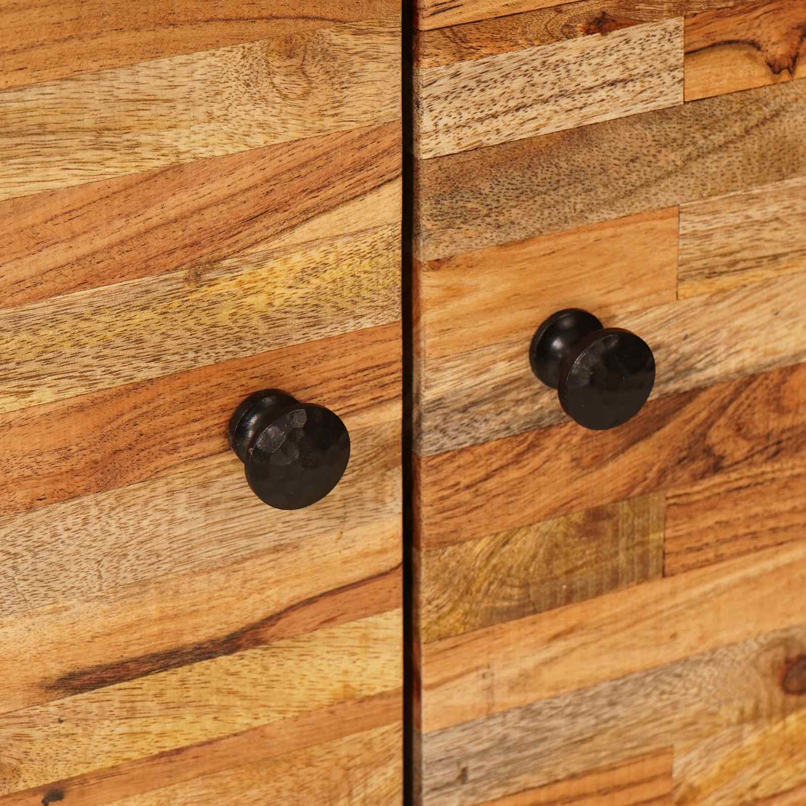 Úložný Vysoký Stůl Hnědá 60 X 33 X 100 Cm Masivní Mangové Dřevo