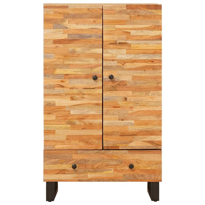 Úložný Vysoký Stůl Hnědá 60 X 33 X 100 Cm Masivní Mangové Dřevo