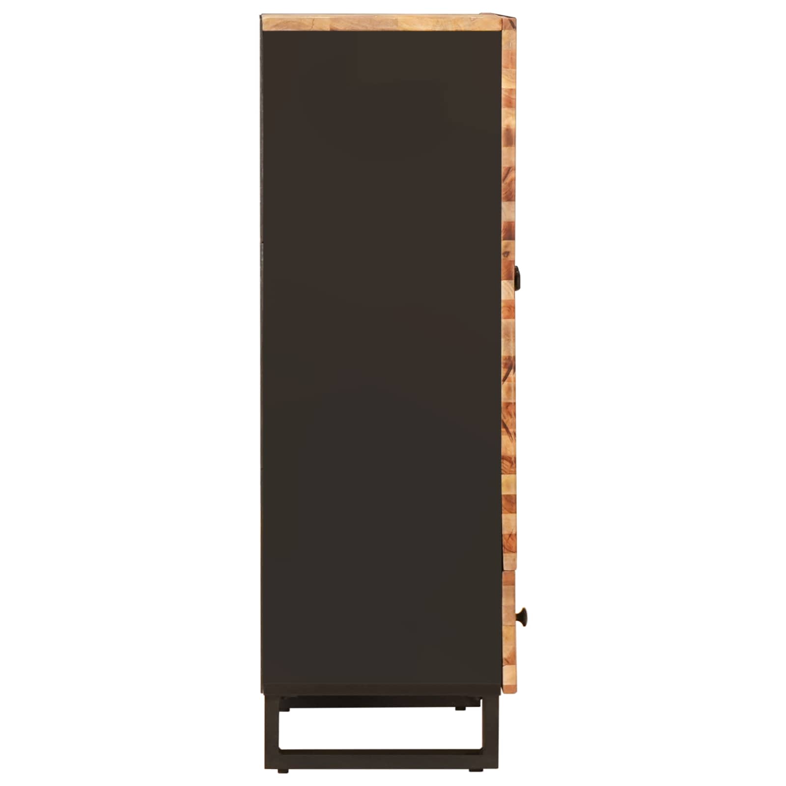 Úložný Vysoký Stůl Hnědá 60 X 33 X 100 Cm Masivní Mangové Dřevo