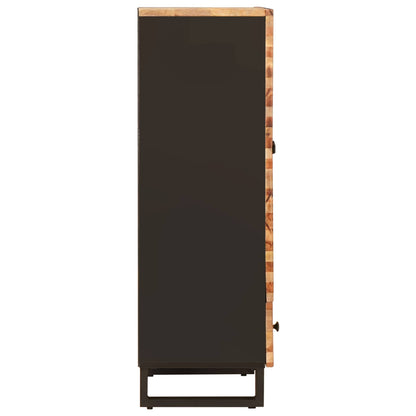 Úložný Vysoký Stůl Hnědá 60 X 33 X 100 Cm Masivní Mangové Dřevo