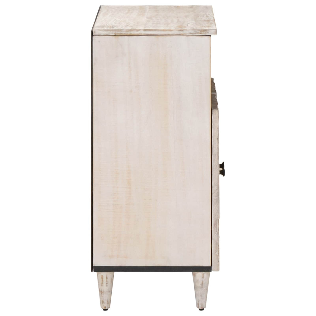 Servírovací Skříň 60 X 33,5 X 75 Cm Masivní Mangové Dřevo